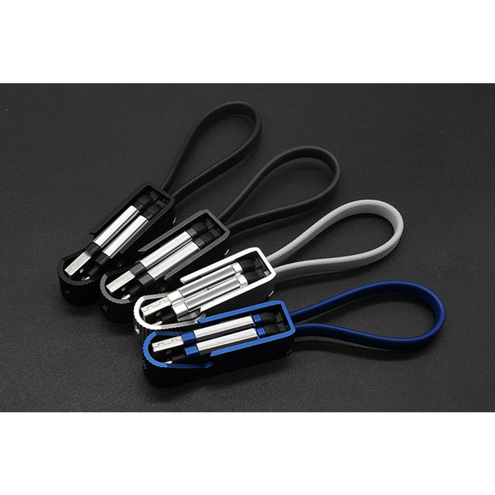 Corkscrew Portable TPE Data Charging Cable Phone USB Charging Cable