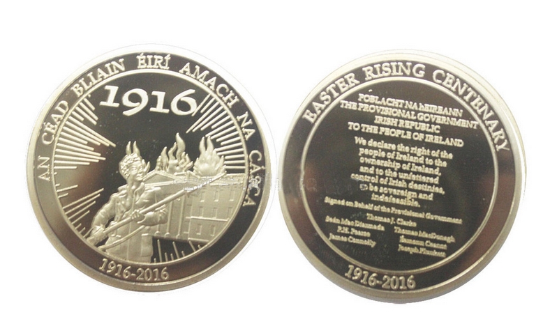 Good design 1916 irish Easter Rising Coin for memory