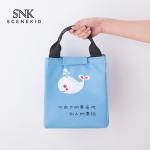 Wholesale Oxford Pink Children Soft Insulated Lunch Cooler Bag
