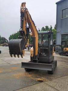 Wholesale Closed Cab 4ton Chinese Small Excavator Comfortable Operation from china suppliers