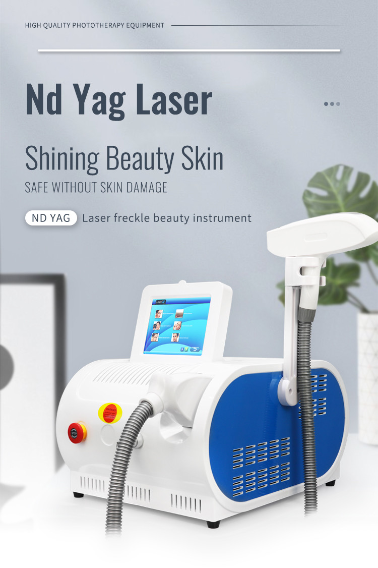 Professional Portable Q Switched Tattoo Removal Machine Picosecond Yag Laser Machine