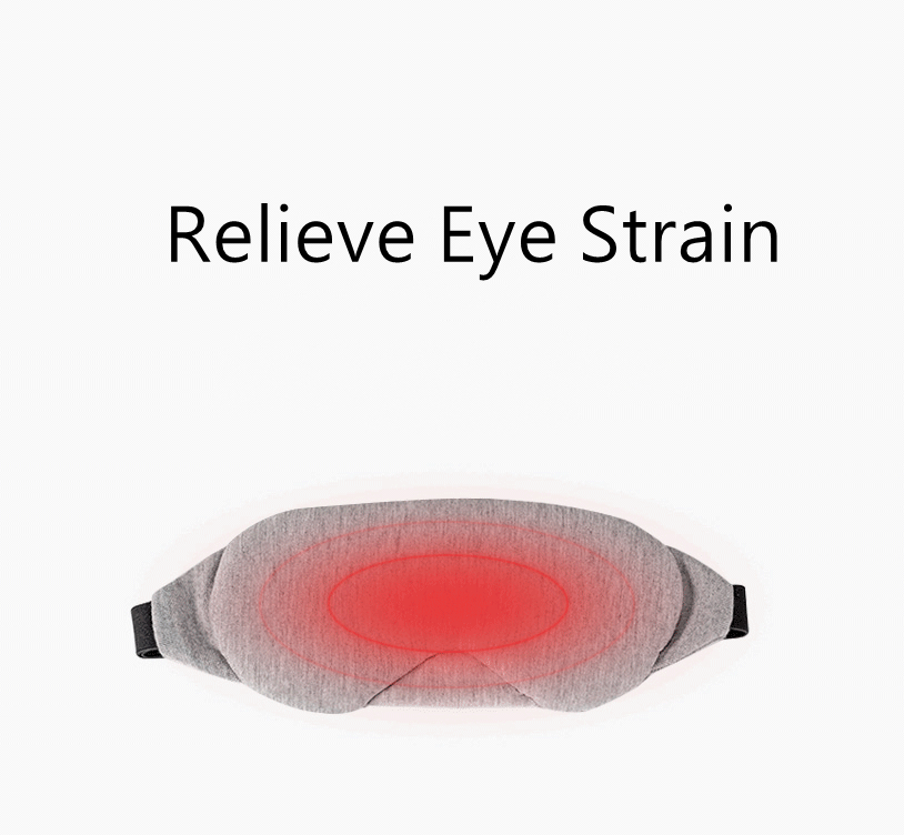 Magnetic USB Heated Eye Mask For Relieving Eye Stress