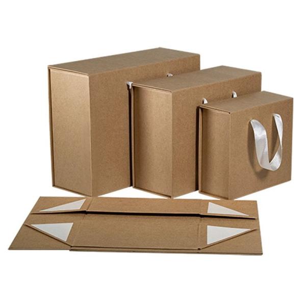 Custom Size Recyclable Cardboard Paper Hard Rigid Magnet Box Packaging Luxury