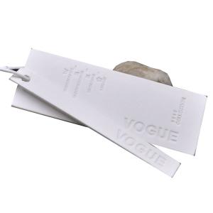 Wholesale Embossed Brand Eco PVC Washable Custom Hang Tags For Clothing from china suppliers