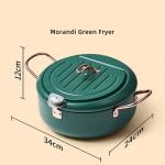 Household Controllable Deep Frying Pots Temperature Fine Iron Small Fryer