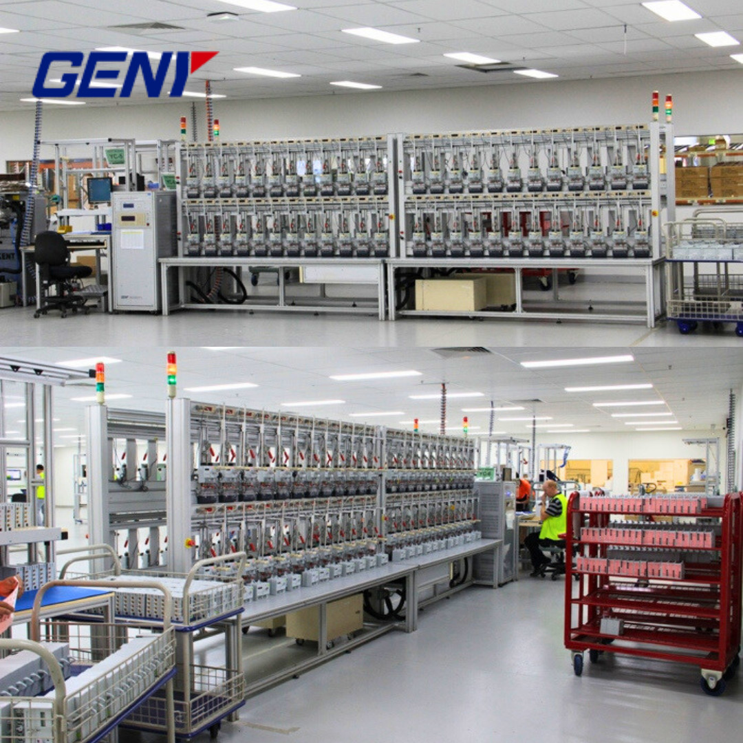 High Precision Three Phase Electric Energy Meter Testing System