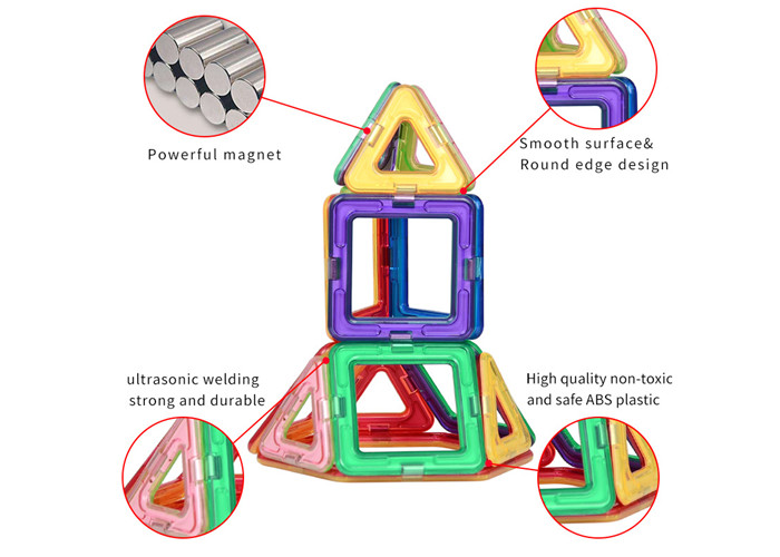 Tiles Building Blocks Magnetic Activity Set Preschool Kids Educational Dreambuilding Toys