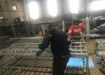 Tubular steel fence panels