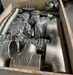 316 304 Reducing Stainless Steel Tee Fittings KS Butt Weld 48 X 22 Inch