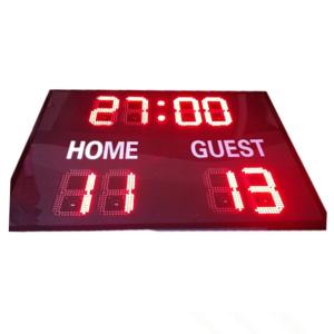 Wholesale Eco Friendly Electronic Soccer Scoreboard , Led Soccer Scoreboard Single Red Color from china suppliers
