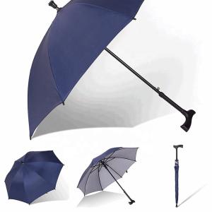 Wholesale Metal Frame Walking Stick Umbrella Printing Heat Transfer from china suppliers