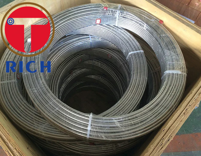 Astm A269 Capillary Stainless Steel Tube Coil For Electric Appliance Industries