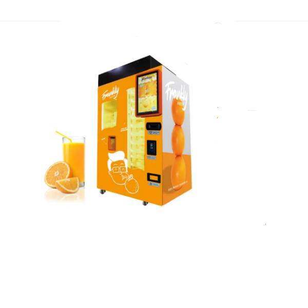 Stainless Steel Fresh Orange Squeeze Machine Customized Fruit Juice Vending Machine