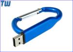 Colorful Cool Personalized Carabiner 64GB Thumbdrive Memory Stick