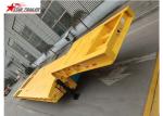 35-80 Ton Drop Deck Lowboy Semi Trailer With Four Big Double Air Chamber