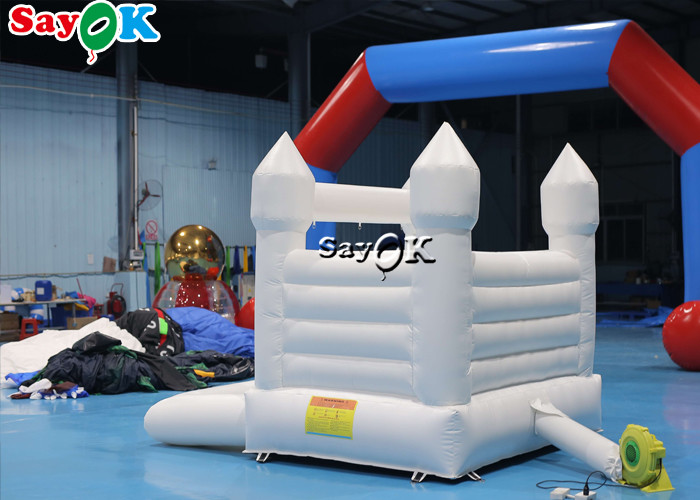 Tarpaulin Inflatable Bounce For Wedding Engagement Event Party 3.2x2.5x2.4m