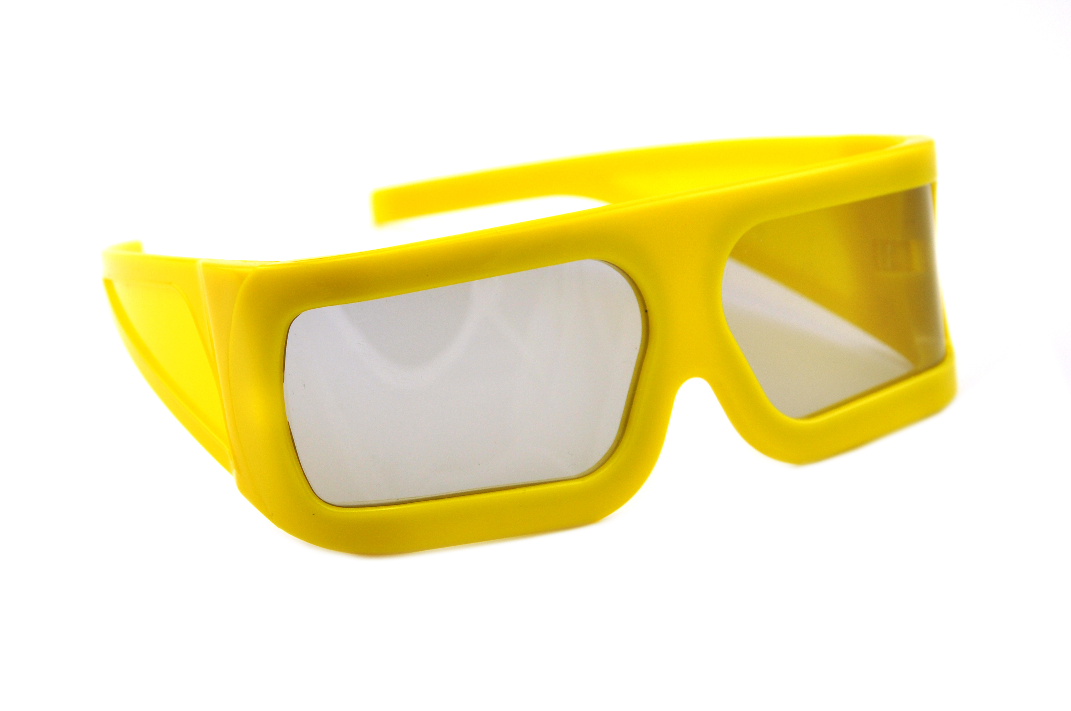 Big Size Linear Polarized 3D Glasses , Movie Theater 3D Glasses