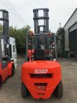 6m Mast lifting 8k 4 Ton Pallet Diesel Forklift Truck Machine