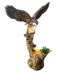Turning Ball Eagle Animal Outdoor Water Fountains