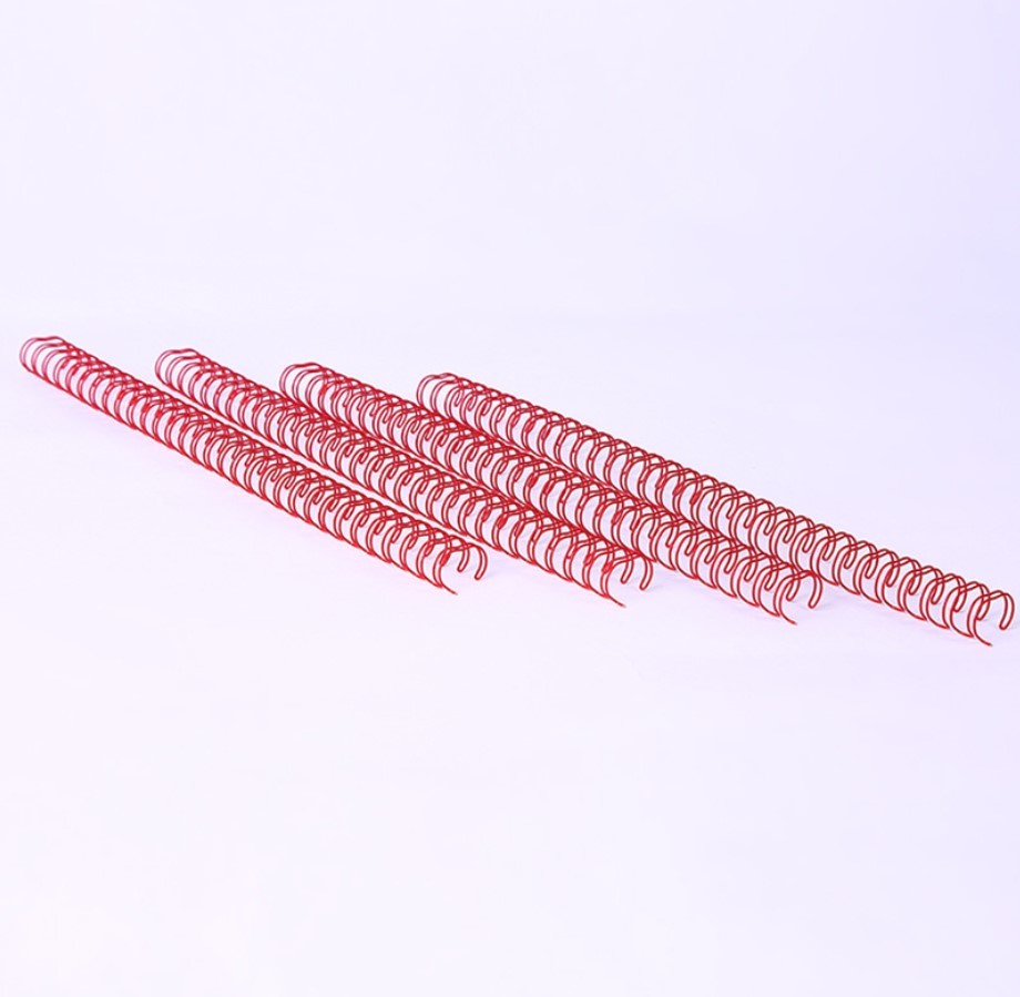 Twin-Loop Spiral Wire Binding, double-loop wires