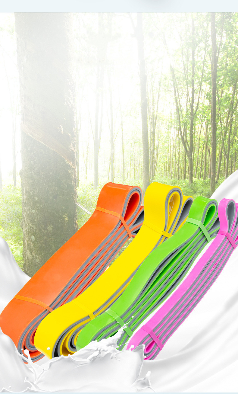2080mm Pull Up Yoga Resistance Band Easy To Carry Two Colors