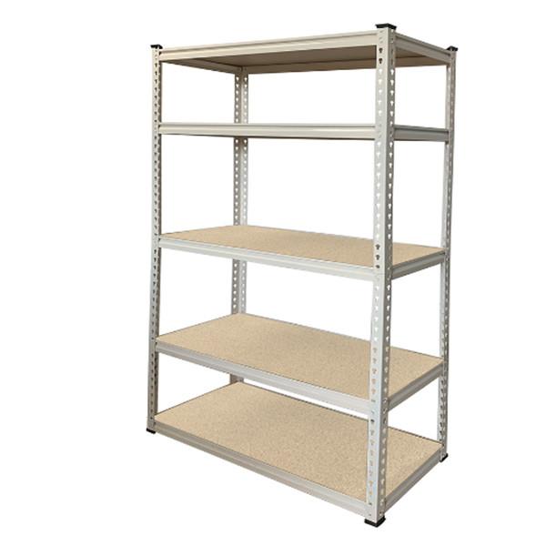 700*300*1500 Heavy Duty Metal Rack Shelving Adjustable Industrial White Boltless