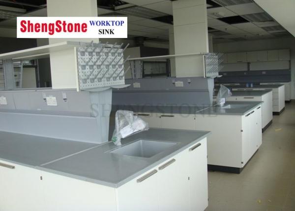 Research Institute Epoxy Resin Countertops Chemical Resistant For School