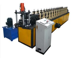 Wholesale Ondulado Shutter Door Roll Forming Machine For Zinc Aluminium 0.12-0.4mm Thickness from china suppliers