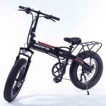 Durable Electric Snow Bike 7 Speed 36V 10AH Lithium Battery Two Seat
