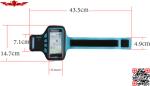 Hot Selling Outdoor Sports Armband Case For Iphone Card Holder/Key Pouch Yes