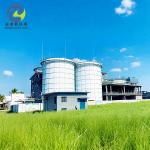 Modular Design Glass Fused Bolted Steel Tanks For Industrial Waste Oil Storage