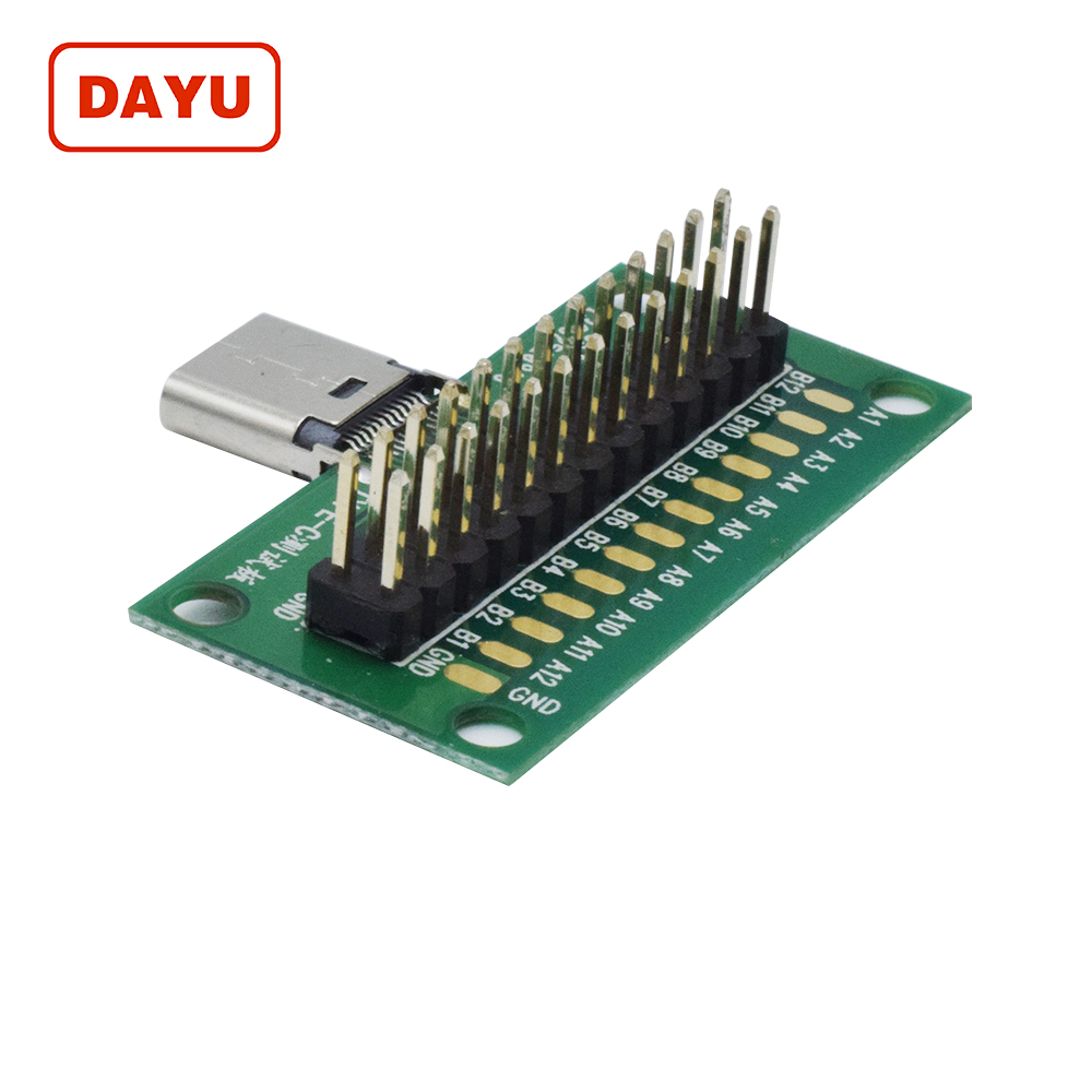 Type 3.0 USB C Female Connector Tester Female Jack Plug Into Machine