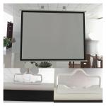 Simple Hanging HD Home Warp Knitting Projection Screen 16:9 100" Inch