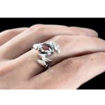Men's Thai Vintage Sterling Silver Ring Size Adjustable Scorpion Animal Style