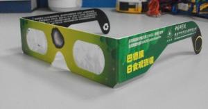Wholesale Eco Paper Solar Eclipse Glasses Sun Glasses / Hony 3d solar eclipse viewing glasses from china suppliers