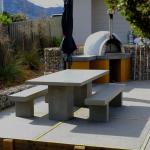 Customized Cement Furniture Living Room Table Concrete Furniture Side Table