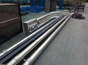 Wholesale Nylon Disk Carbon Steel DN80 5m3/H Tube Chain Conveyor from china suppliers