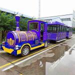 Theme Park Diesel Train Rides 42 Riders High Performance Long Working Life
