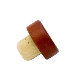 Wholesale Wooden Stopper Made Out of Natural Solid Wood and Cork from china suppliers