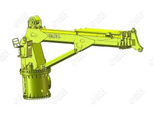 Wholesale Telescopic Boom Boat Crane Design for Sale Supplier Offshore Crane from china suppliers