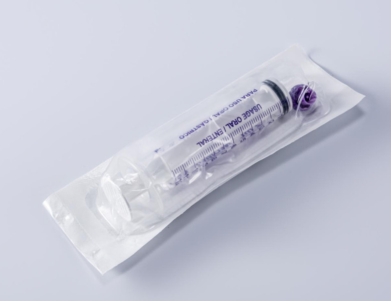 Medical Disposable Oral Enteral Syringe With Cap 1ml 2.5ml 3ml 5ml 60ml