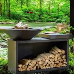 Upgrade Your Outdoor Cooking Experience With Easy To Clean Black Corten Steel