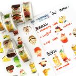 CMYK Decorative Japanese Washi Paper Kawaii Masking Tape