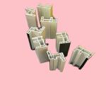 Fire Retardant UPVC Extrusion Profiles / Lead Free UPVC Profile Customized