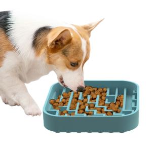 Wholesale Wholesale Custom Food Grade Silicone Bowl Dog Pet Slow Feeder Bowl Christmas Theme Pet Food Bowl Pet Lick Mat from china suppliers