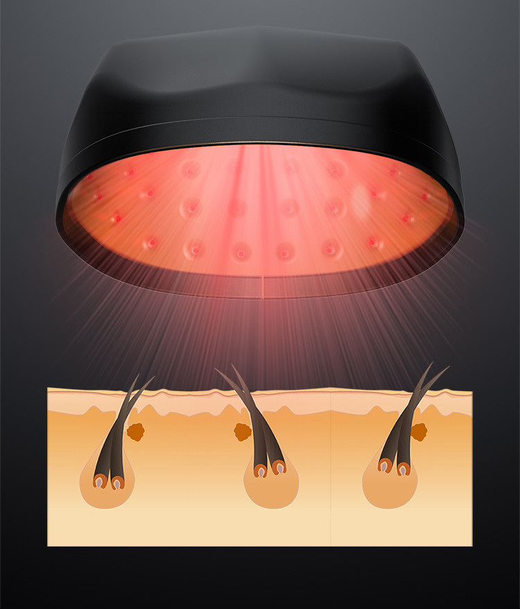 650nm Portable LLLT Laser Diodes Hair Regrowth Cap For Home Use