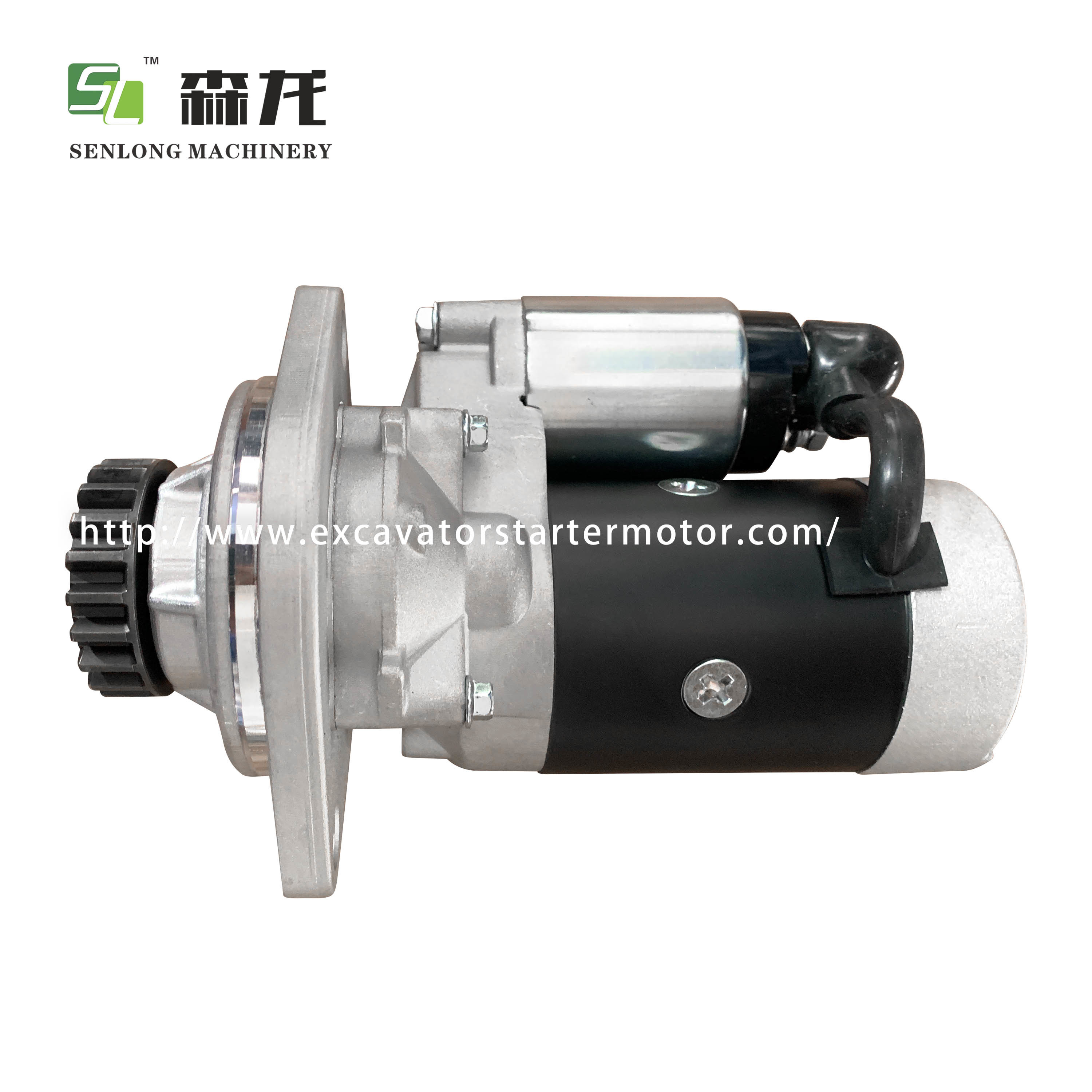 Excavator Starter Motor For Yanmar 12V 15T 2.0KW 105891-77010 S114-448A HST-114448A 99442471 S114-257 S114-448
