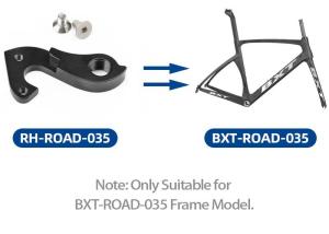 Wholesale Black Carbon Road Bike Frame Rear Derailleur Bracket Axle Unit Aluminum Alloy from china suppliers