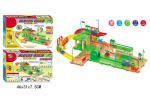 DIY Assembly Blocks Track Set Children's Play Toys Train Station Electric 29 "