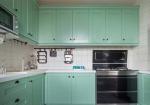 No Ratten Laminated Particle Board Cabinets , Wooden Modern Kitchen Wardrobe